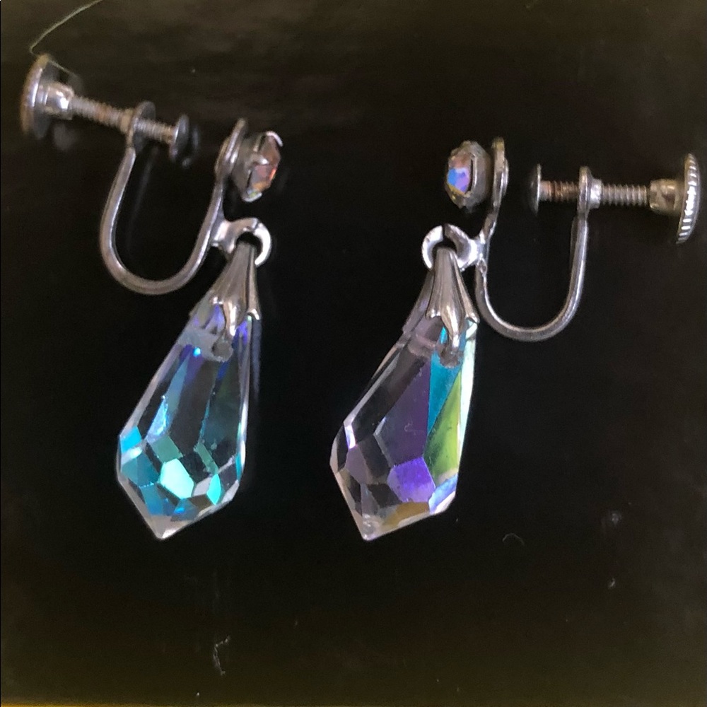 Vintage aura earrings
